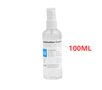 Liquide de revêtement par sublimation OCBESTJET 100ML pour encre à colorant de sublimation pour tasses en tissu de coton verre métal bois liquide de prétraitement