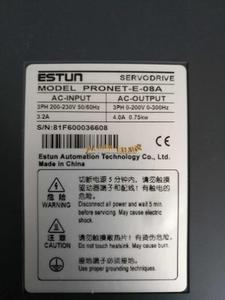 1PCS NUEVO Servoaccionamiento ESTUN PRONET-E-08A 750W - Product Image 4