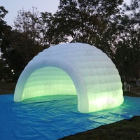 Dôme Gonflable Lumineux pour Glamping – Tente Gonflable pour Événements et Visites Nocturnes