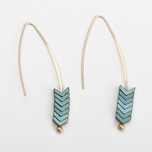 Orecchini a Gancio all'Ingrosso, Orecchini a Gancio Dorati, Ciondolo Singolo, Orecchini Antichi, <span class=keywords><strong>Gioielli</strong></span> alla Moda - Product Image 5