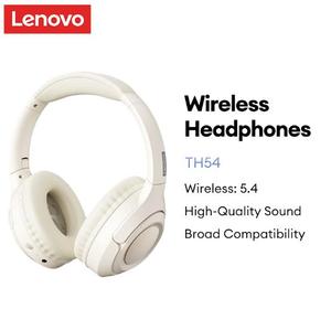 หูฟัง Lenovo TH54 แบบครอบหู ไดรเวอร์ 40 มม. เสียงคุณภาพสูง HiFi สเตอริโอ พร้อมไมโครโฟนตัดเสียงรบกวน ENC เล่นได้นาน 24 ชั่วโมง เหมาะสำหรับเล่นเกมและฟังเพลง - Product Image 2