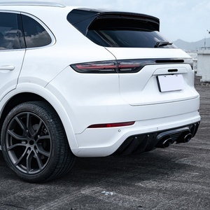 Pare-chocs avant et arrière 2018-2023 avec découpes pour feux de brouillard, kit de carrosserie E3, nouvelle version 9Y0 pour Turbo GT pour Cayenne Coupé - Product Image 5