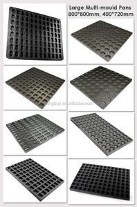 Prix d'usine de qualité commerciale moule à muffins à couronne en acier aluminium personnalisé plateau à tasses industriel plateau à chignon belge - Product Image 5