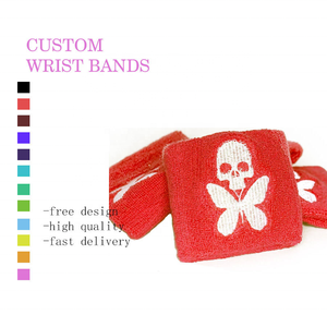 Eco-Friendly Knitted Custom Cotton Sweatband, Breathable & Moisture Wicking Sweatbands for Sports, Gym, Promotional Events