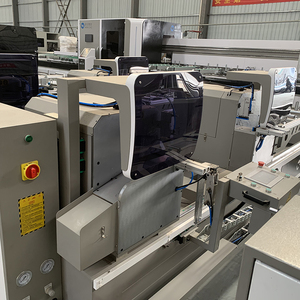 Máy làm cửa sổ và cửa bằng nhôm định hình và PVC hai đầu cắt góc thông minh CNC WEIKE - Product Image 4