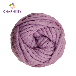 Chunky 10 plis pur 100% coton peigné à la main fil à tricoter fil de coton bio pour sac au Crochet gants tricotés tricot bébé Cardigan - Product Image 2