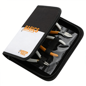 Durston Basics – ensemble de pinces compactes de 115 mm, 5 pièces, avec étui à fermeture éclair, pour débutants en fabrication de bijoux - Product Image 4