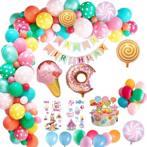 Décorations d'<span class=keywords><strong>anniversaire</strong></span>, ballons, donuts, fournitures pour fête d'<span class=keywords><strong>anniversaire</strong></span>, glaces, bonbons, ballons, ballons de fête d'<span class=keywords><strong>anniversaire</strong></span> « Grow up Donut », décoration de fête d'<span class=keywords><strong>anniversaire</strong></span> - Product Image 1