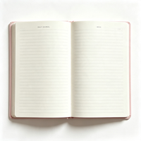 Cuaderno Personalizado A5 con Tapa Dura, Grabado en Relieve con Lámina Dorada, Diario con Forro de Cuero PU, Regalo