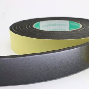Powerful <b>Eva</b> Single Side Rubber Seal Foam Foam Black <b>EVA</b> Foam Sponge Rubber Single Side Tape - Product Image 6