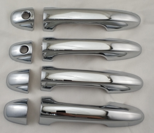 Hot Auto Car body Kit vết sưng Chrome lá chắn phía sau phụ kiện bên ngoài nhôm cho TOYOTA RAV4 2014 - Product Image 5