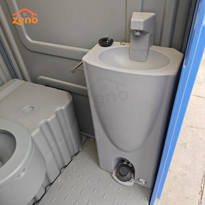 WC Portatile ZENO in Plastica HDPE, Bagno Mobile Moderno Pieghevole per Cantieri e Uso Esterno - Product Image 5
