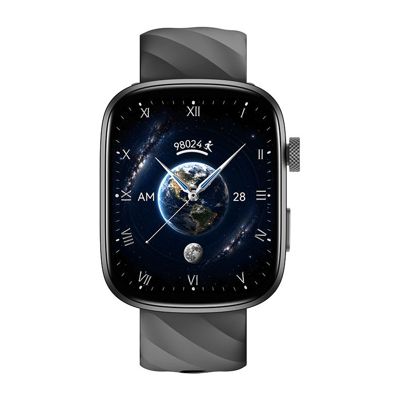 Call Screen Dial Waterproof Smart Watch Calling Square Screen Wristwatch for Sports HR ...