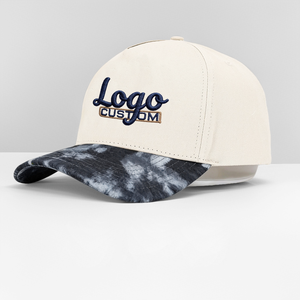Casquette de baseball sportive 5 panneaux 100% coton de haute qualité avec <span class=keywords><strong>logo</strong></span> brodé personnalisé, visière incurvée camouflage, fermeture snapback, pour le golf et le sport - Product Image 1
