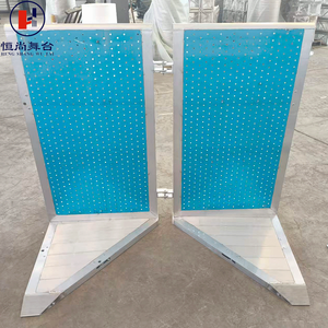 Barrière anti-émeute en aluminium pliable pour concerts, barrière de contrôle des foules, barrières anti-accident pour concerts, directement du fabricant - Product Image 3