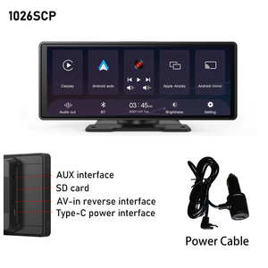 <span class=keywords><strong>Reproductor</strong></span> Multimedia para Automóvil con Pantalla Táctil Completa de 10.26 Pulgadas, Apple CarPlay Inalámbrico, Navegación Portátil 4K, Pantalla Táctil Curva IPS2.5D, <span class=keywords><strong>Reproductor</strong></span> de Automóvil AHD - Product Image 2