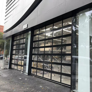 باب مرآب علوي صناعي من زجاج مقطعي تلقائي قابل للتخصيص للمصانع الكيميائية التجارية ميزة مقاومة للماء - Product Image 1