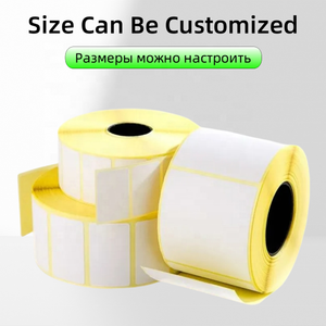 800/1000 étiquettes par rouleau, 58*40MM, étiquettes thermiques écologiques permanentes, 47x25MM, autocollants à code-barres pour supermarché/alimentation/logistique - Product Image 3