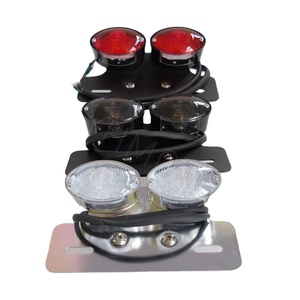 Para <span class=keywords><strong>Bmw</strong></span> <span class=keywords><strong>GS</strong></span> <span class=keywords><strong>1200</strong></span> FZ6 FZ1 Z750 DT100 DT200 motocicleta Scooter piezas 12V LED parachoques trasero luces luz trasera lámpara de señal - Product Image 6