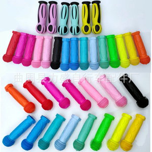 Poignées de guidon micro pour vélos d'enfants, 22,2 mm, TPR, antidérapantes, accessoires colorés - Product Image 5