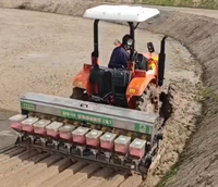 10 rangées Paddy Planteur Semoir Semoir Semoir Machine Paddy Riz Direct Semoir Machine