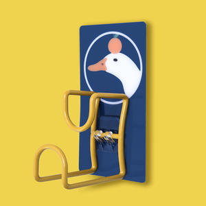 2023 SY Wall Mounted Strong Adhesive <b>Hook</b> Door <b>Sticky</b> Hanger Holder Stainless Steel Wash Basin Kitchen Bathroom - Product Image 2