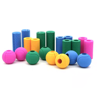 Poignées de barre de musculation en silicone robustes et personnalisables avec logo pour entraînement de fitness et haltérophilie – Poignée épaisse pour entraînement des bras