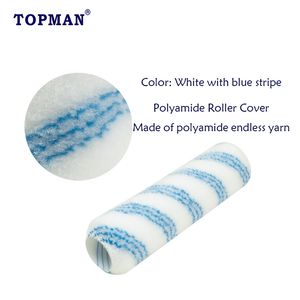 Rouleau de peinture industriel/bricolage <span class=keywords><strong>TOPMAN</strong></span> de 9 pouces, durable, en polyamide, recharge de brosse, noyau en PP, sans peluches, compatible OEM - Product Image 3