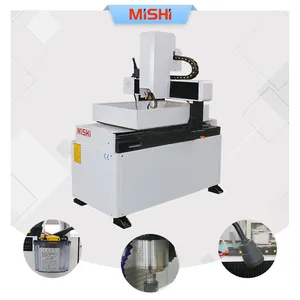 MISHI 4040 6060 6090 8090 mini máquina de enrutador CNC de metal para fresar tallado molde de aluminio máquina CNC de escritorio de metal