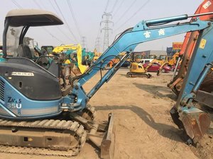 Excavatrice d'origine d'origine Hitachi Zaxis 35 de 3,5 tonnes mini-pelle sur chenilles Zx55 Zx55u-5 Zx55u d'occasion à vendre - Product Image 3
