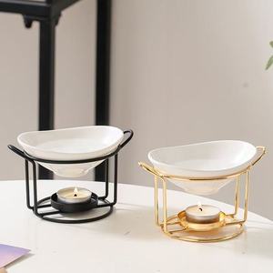 Lilin lilin lelehan Aroma parfum dupa lampu wangi berdiri grosir keramik pembakar minyak esensial - Product Image 5