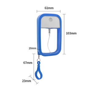 Custom Plastic Perfume <strong>Bottle</strong> 35ml 45ml 50ml Refillable Spray with Silicone Case and Keychain <strong>for</strong> <strong>Travel</strong> - Product Image 2