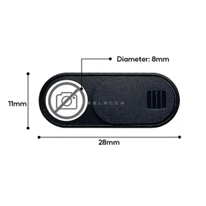 Privacy Protector Camera Cover For Tesla Model 3 Y Center Console Accessories Webcam Slide Switch Blocker Interior Sticker Trim