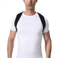Correcteur de posture dorsal réglable et confortable, soutien professionnel de la colonne vertébrale, attelle dorsale adaptée à une utilisation sportive