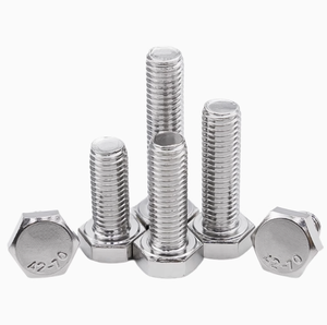 도매 스테인리스 스틸 육각 볼트, 전체 나사산 플레인 마감, 8등급, ISO9001 표준 사이즈 - Product Image 4