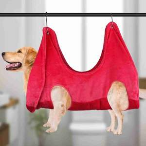 Alat pembersih tempat tidur gantung anjing katun, alat perawatan hewan peliharaan untuk mandi anjing kucing - Product Image 5