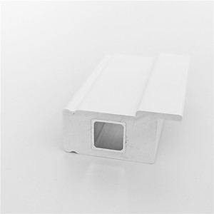 Composants de volets en PVC plastique moderne ROSENHOME, profil intérieur, volet horizontal de plantation, pièces de cadre de volet, lame de volet de fenêtre - Product Image 4