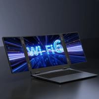 Brandneuer Laptop mit drei tragbaren Monitoren Core i7 12. Generation 3 Bildschirm Laptop 16 Zoll Triple Laptop Monitor