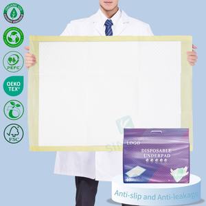 Protector de Cama Desechable Ultra Suave, Impermeable y Anti-Fugas, 60x90 cm, para Adultos Mayores, Hospitales y Hogar, con Logotipo Personalizado, Muestra Gratuita - Product Image 2