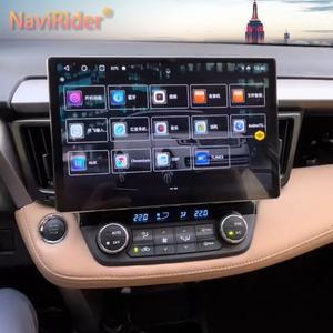 Autoradio 2 Din Android Carplay pour Toyota RAV4 RAV 4 2013 2017 Stéréo multimédia Autoradio GPS Navigation Écran HD 13 pouces 4G - Product Image 1