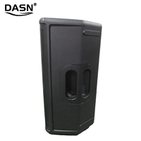 Altavoz PA Activo Profesional DASN SCS15AC de 15 Pulgadas y 880W, Plástico, Cuadrado, de Frecuencia Completa para DJ, Escenario, Sonido, Cine en Casa y Audio de Cine