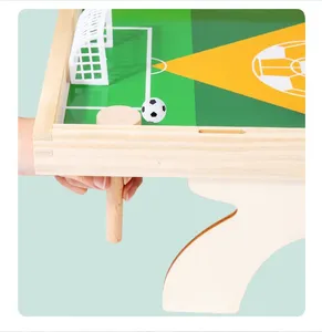 Vendite calde al coperto Mini Puzzle in legno volante Set di scacchi per famiglia gioco <span class=keywords><strong>da</strong></span> <span class=keywords><strong>tavolo</strong></span> <span class=keywords><strong>da</strong></span> calcio - Product Image 2