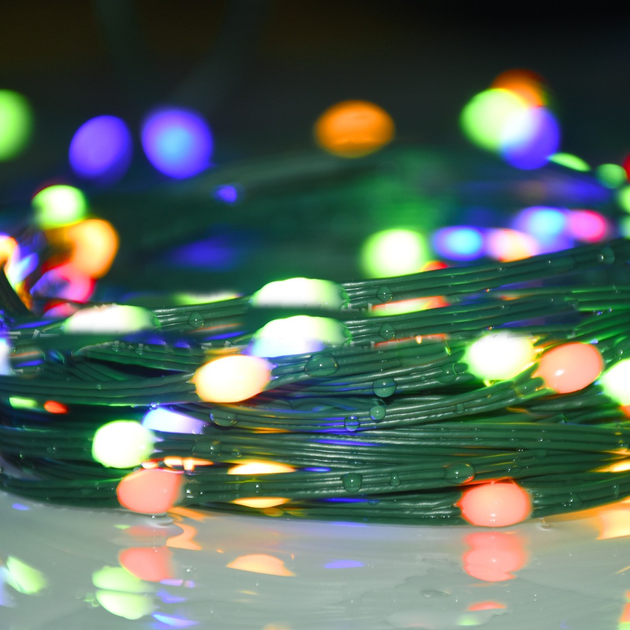 Aoying Factory LED Pebble String Light Hot Sale 12V Fairy Light for Holiday Decoration Outdoor Pebble Christmas Light 22AWG