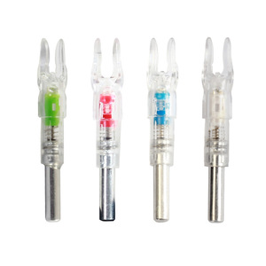 Flèches lumineuses à LED, pointes lumineuses activées par l'impact pour arc à poulies et <span class=keywords><strong>arbalète</strong></span>, tir nocturne - Product Image 5