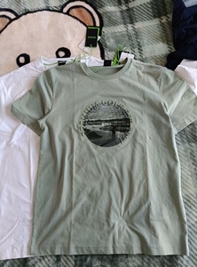 เสื้อยืดลำลองผู้ชายสุดเทรนด์ปี 2026 คุณภาพสูง พิมพ์ลายแบบเข็มเจาะ ผ้าฝ้ายแท้ นุ่มสบายผิว เสื้อยืดลำลองผู้ชาย - Product Image 5