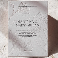 Invitations de mariage haut de gamme personnalisées en typographie, cartes en papier coton gaufré, affiches, cartes de menu de luxe pour invités, cartes premium