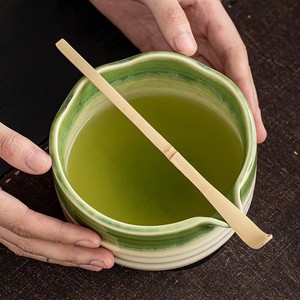 Juego de 4/5/7 Piezas de Batidor de Té, Batidor de <span class=keywords><strong>Matcha</strong></span> de Bambú, Cuchara y Soporte, Tazón de <span class=keywords><strong>Matcha</strong></span> Japonés - Product Image 6