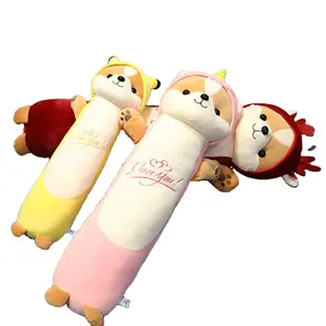 厂家批发定制巨型毛绒卡通动物松鼠毛绒枕头玩具
