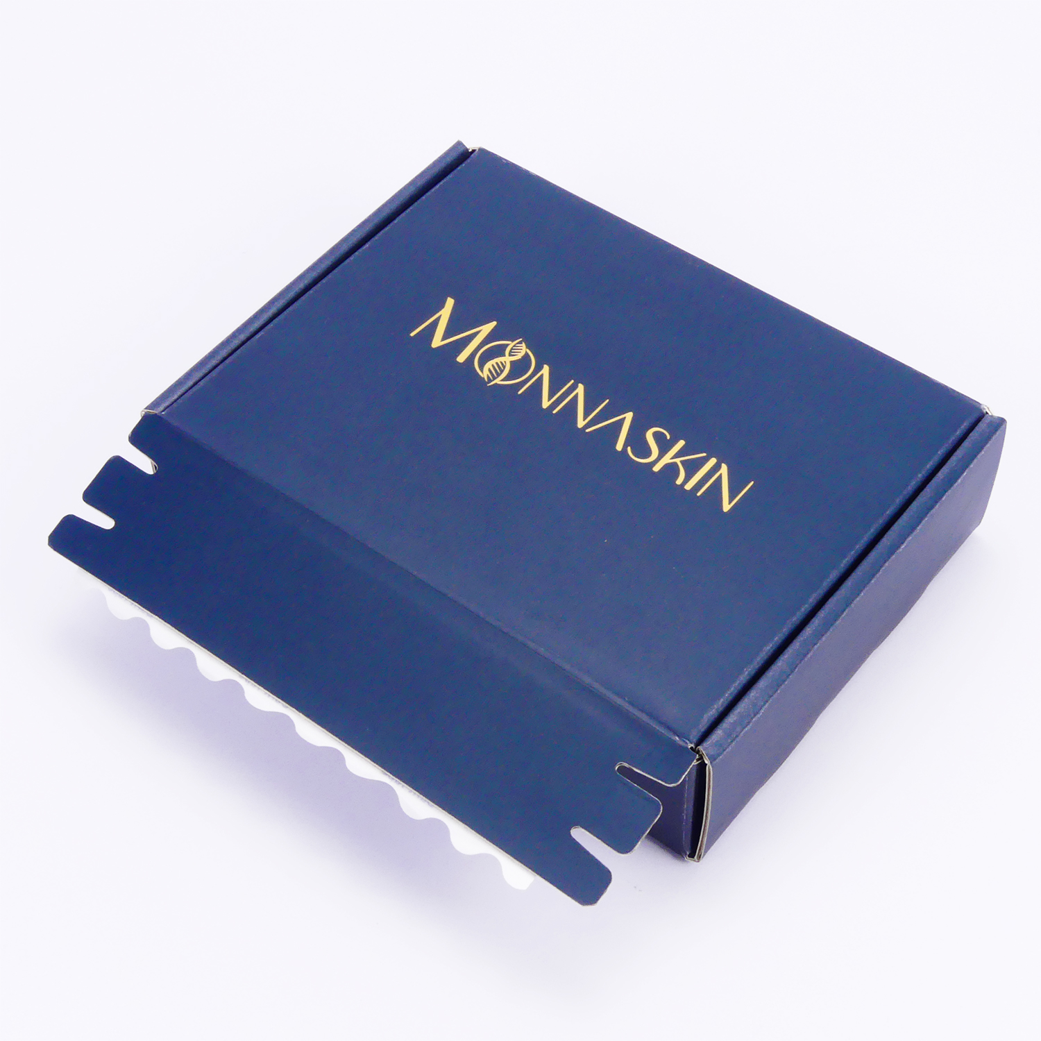 Custom Eco-Friendly Airplane Box Shaped Matte Laminated Paperboard Packaging Recyclable Gold Foil Print for Cosmetics