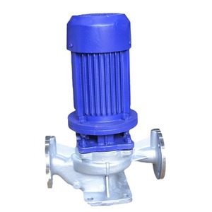 IHG Type <b>Single</b>-Stage <b>Single</b>-Suction Explosion-Proof Vertical Stainless Steel Centrifugal Pump Manufactured Premium Impellers - Product Image 1